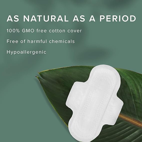 Veeda Ultra-Thin Absorbent Day Pads with 100% Natural Cotton Top Sheet are Always Chlorine and Fragrance Free - Image 2