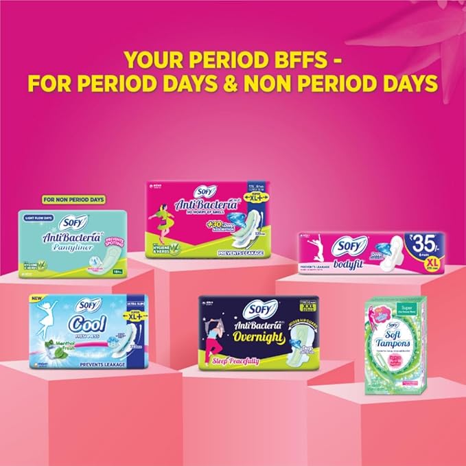 Sofy 99.9% Sanitary Pads - 44 Pads (Super XL Plus) - 323mm - Image 7