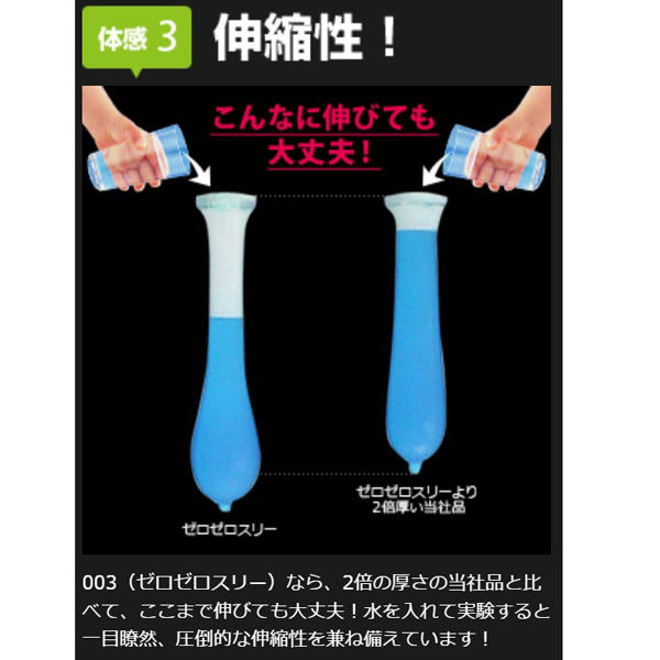 オカモト ゼロゼロスリーリアルフィット003 薄いコンドーム 素肌感覚 避妊具 1箱(10個入) - Image 7
