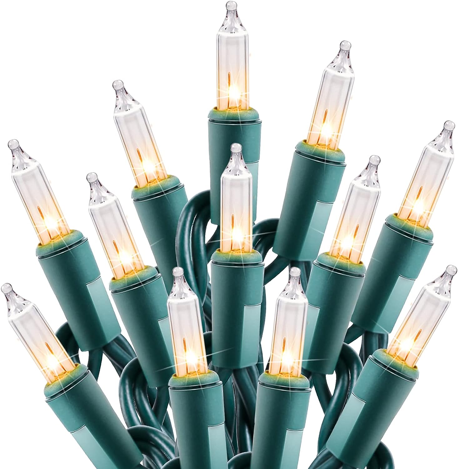 Clear Christmas String Lights 100