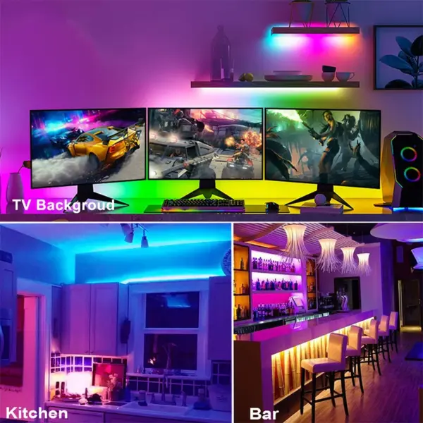 RGB Ribbon Neon Light Strips